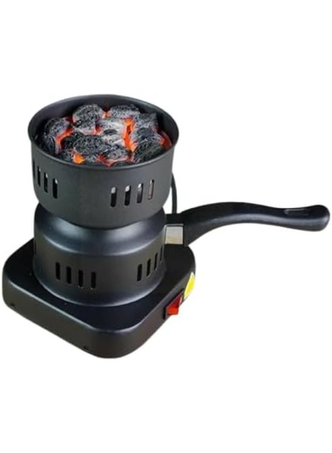 موقد فحم كهربائي سريع وقوي للطهي توزيع حرارة متساوي، مثالي للشواء استخدام آمن وسهل في المنزل أو الحفلات، تصميم عملي لتجربة طهي ممتازة - Image 2